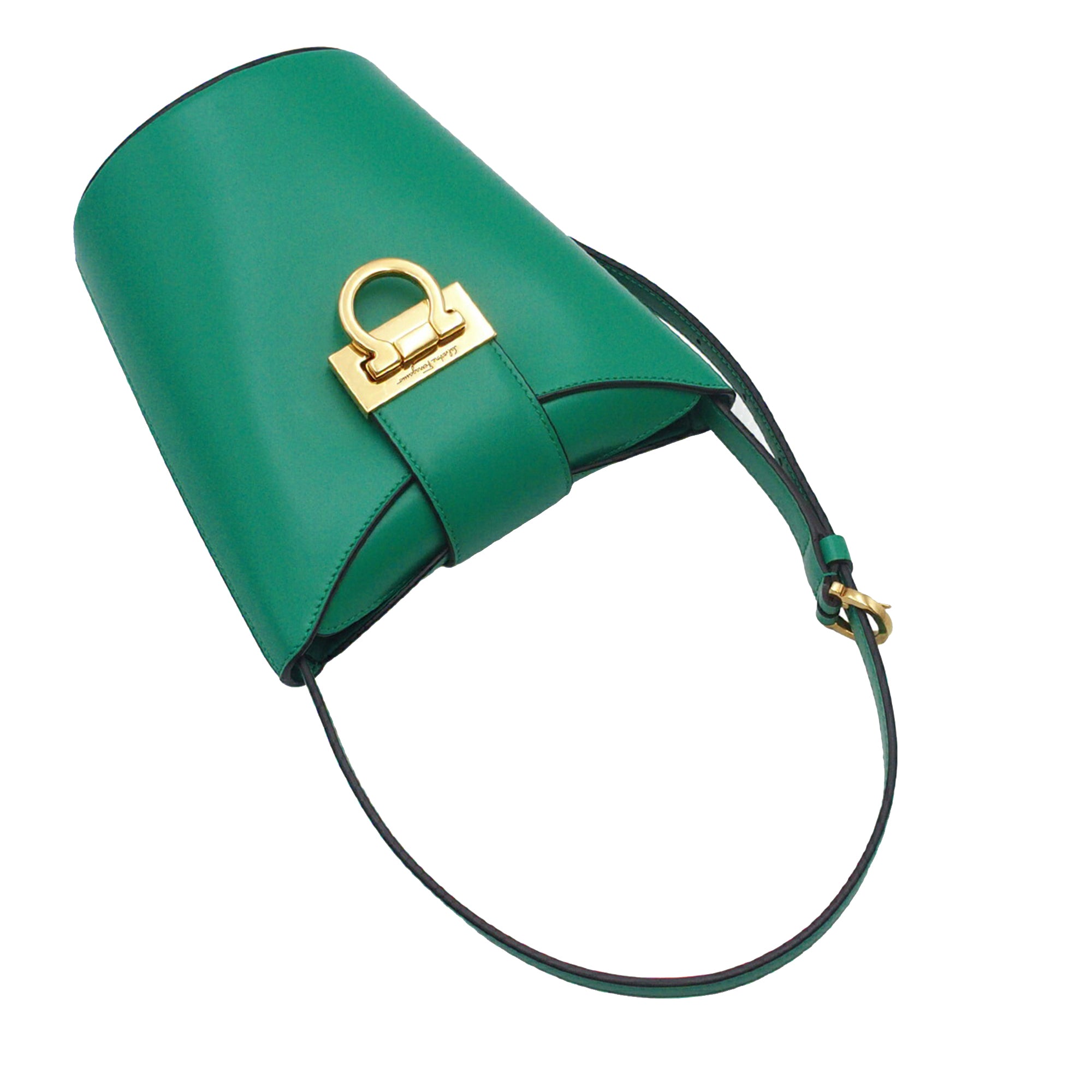 Small Leather Trifolio Shoulder Bag - Image 11