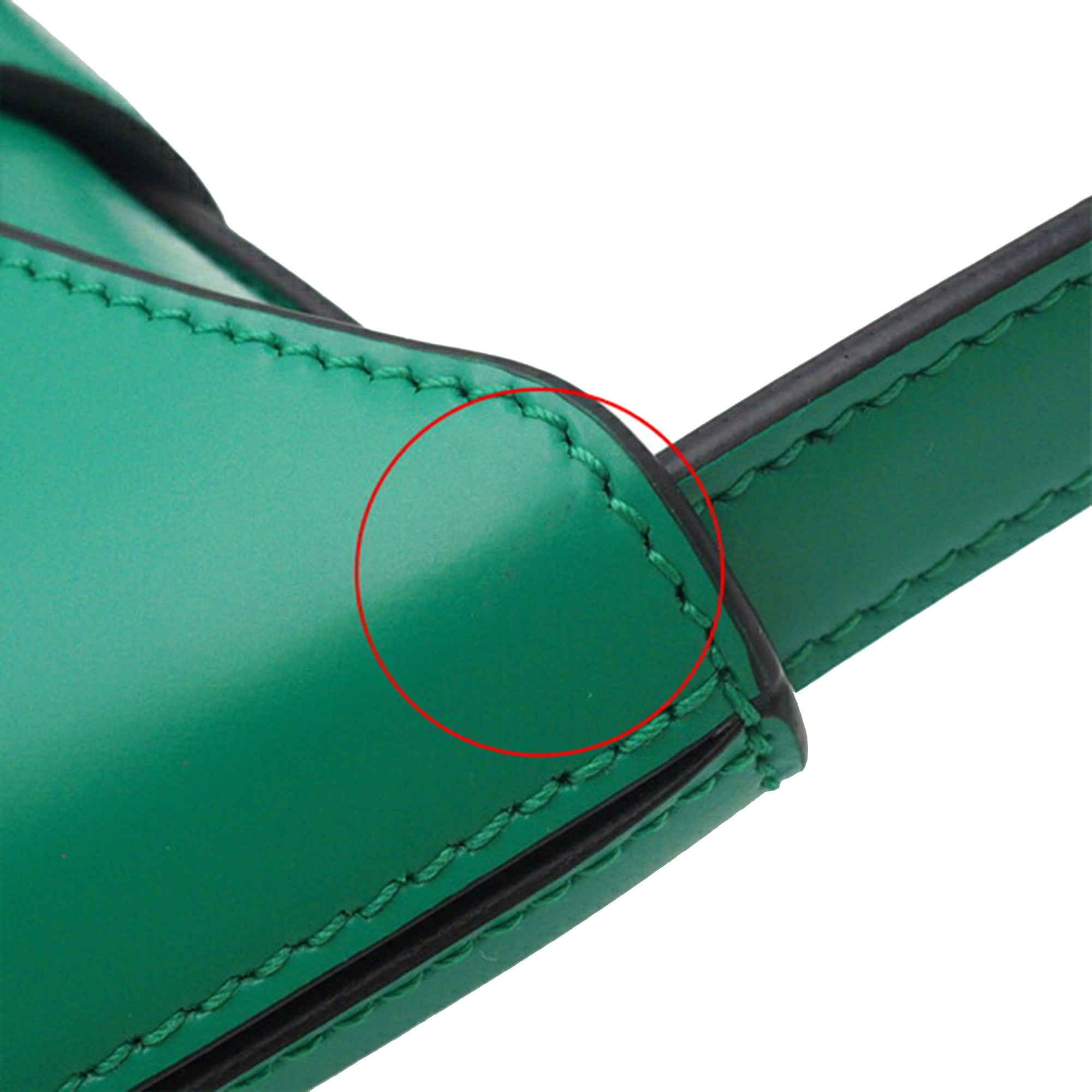 Small Leather Trifolio Shoulder Bag - Image 5