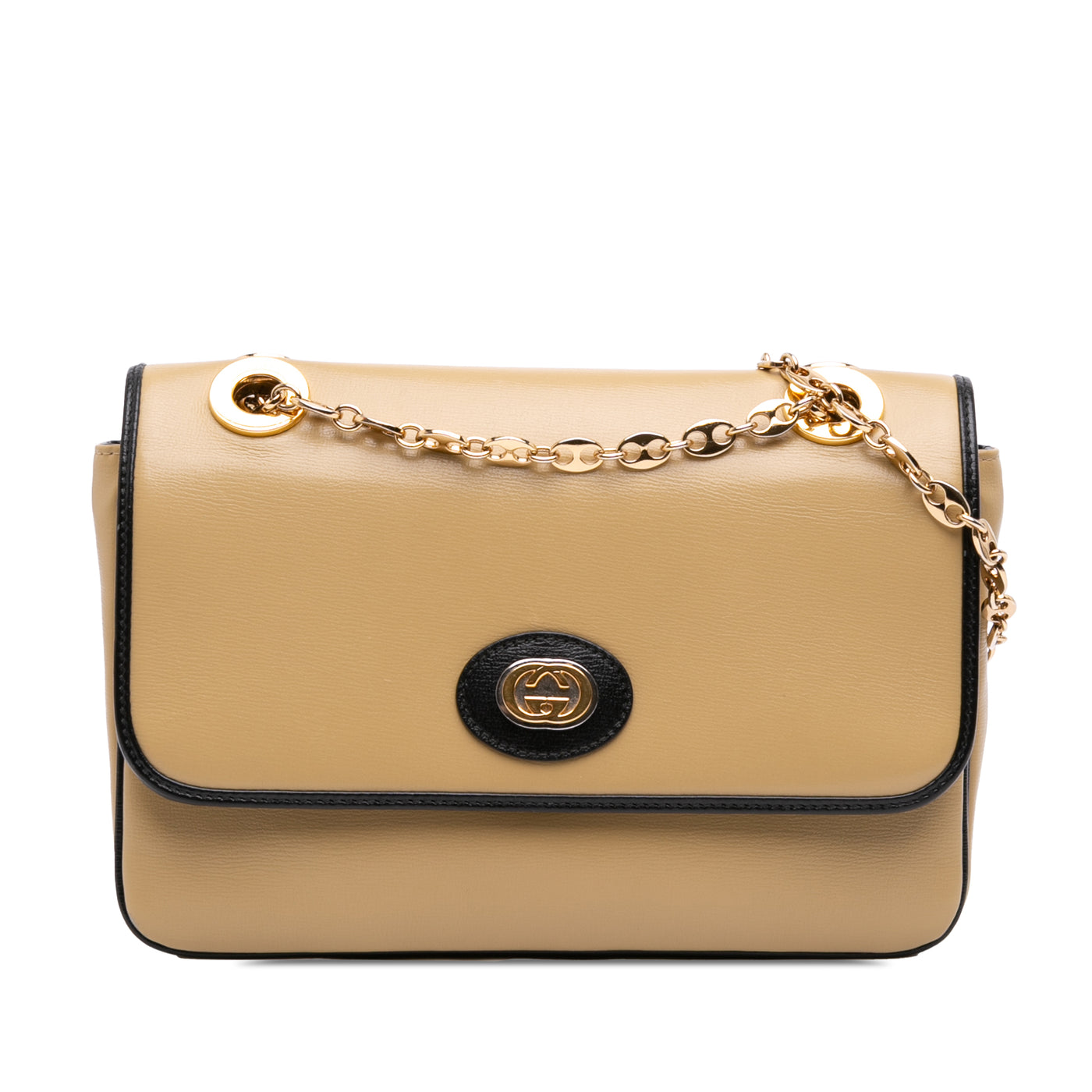 Small Calfskin Marina Chain Shoulder Bag - Image 1