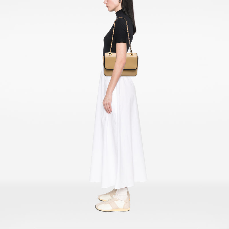 Small Calfskin Marina Chain Shoulder Bag - Image 6