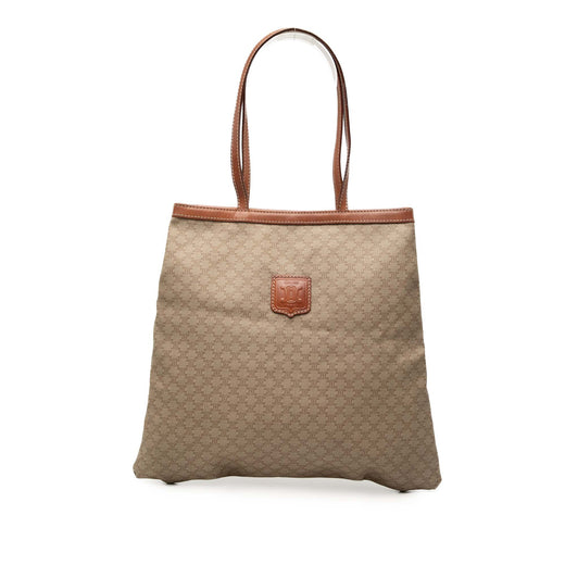 Macadam Coated Canvas Tote - Image 1