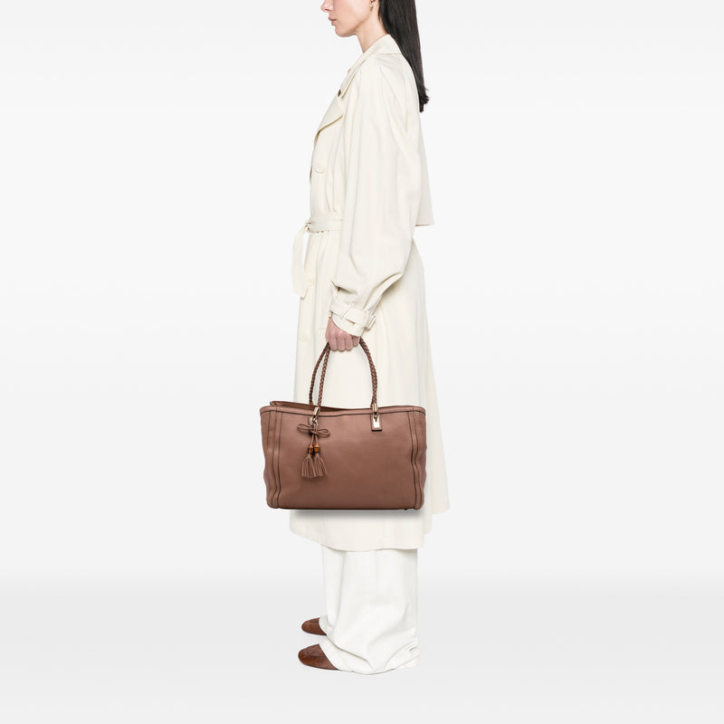 Calfskin Bella Tote - Image 11