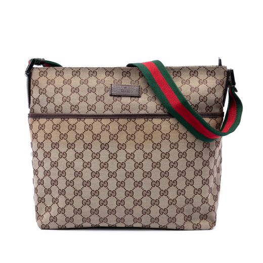 GG Canvas Web Crossbody - Image 1