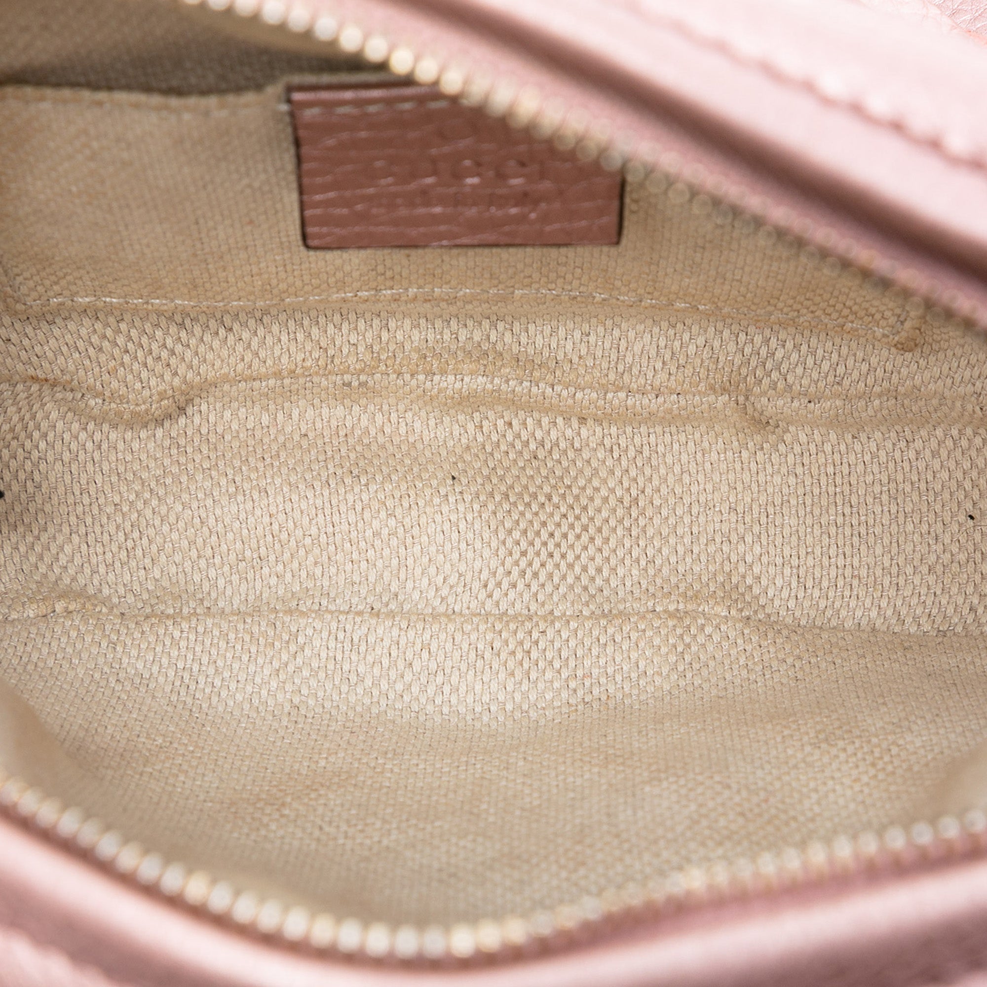 Mini Metallic Pebbled Calfskin Soho Chain Crossbody - Image 4