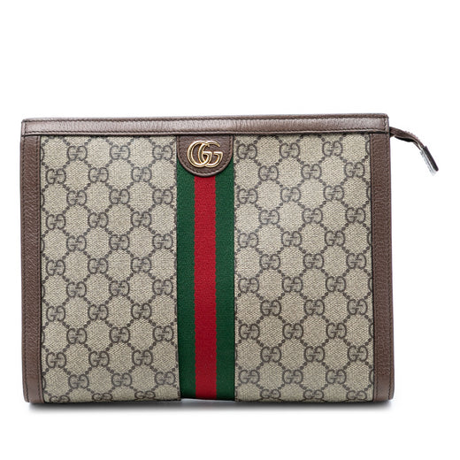 GG Supreme Web Ophidia Clutch - Image 1