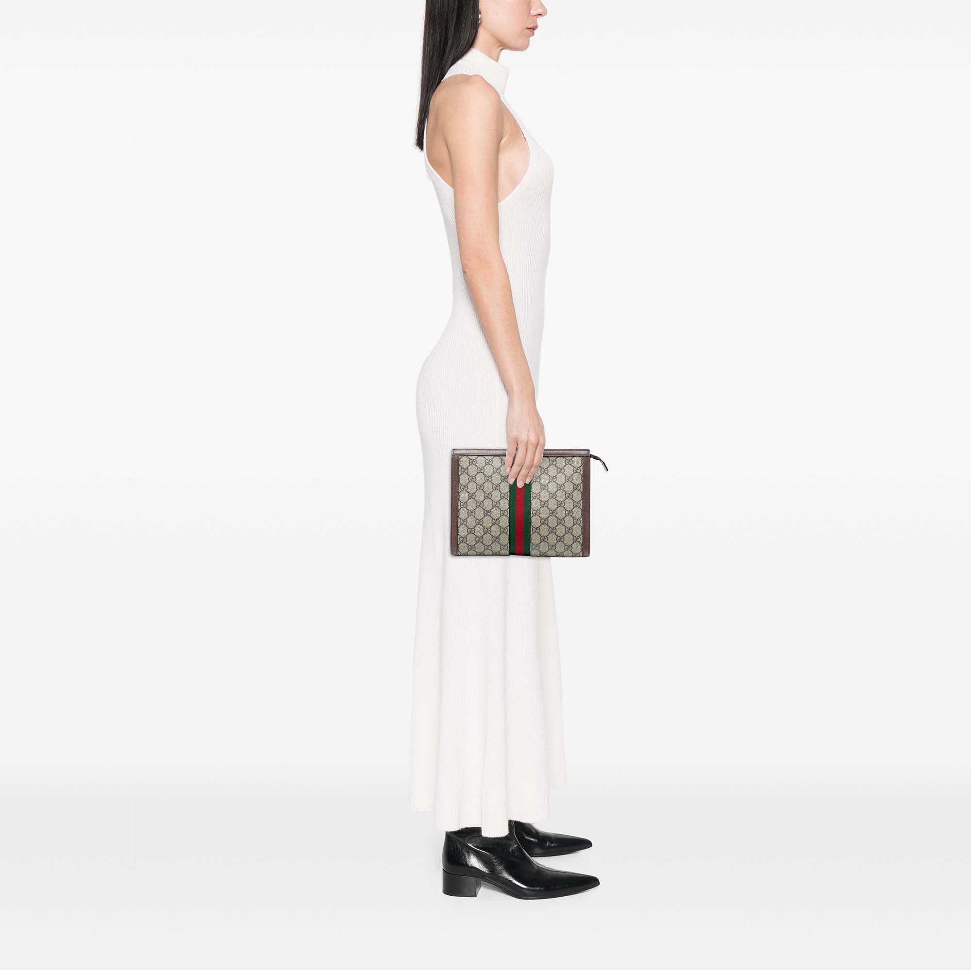 GG Supreme Web Ophidia Clutch - Image 7