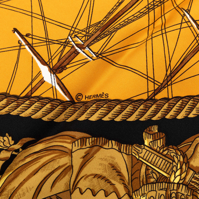 Marine Et Cavalerie Silk Scarf 90 - Image 3