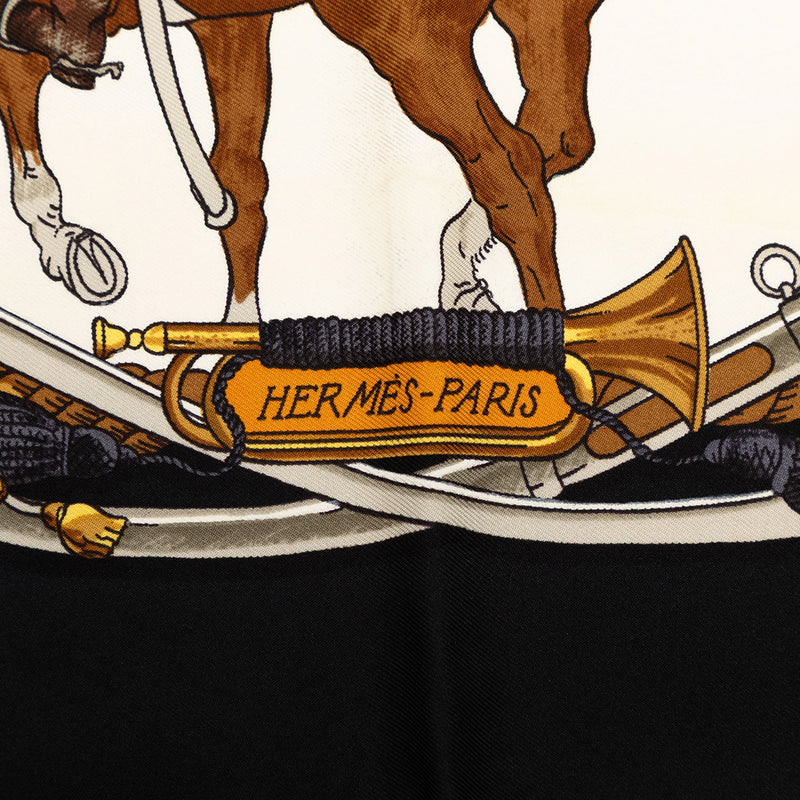 Marine Et Cavalerie Silk Scarf 90 - Image 5