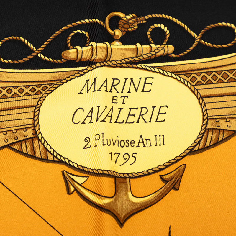 Marine Et Cavalerie Silk Scarf 90 - Image 6