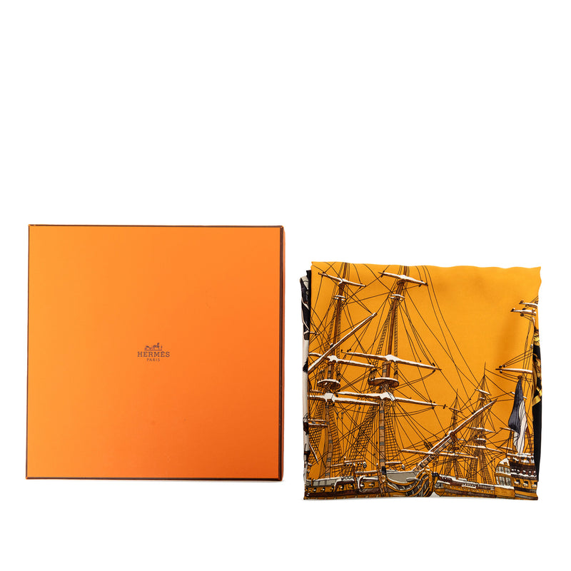 Marine Et Cavalerie Silk Scarf 90 - Image 8