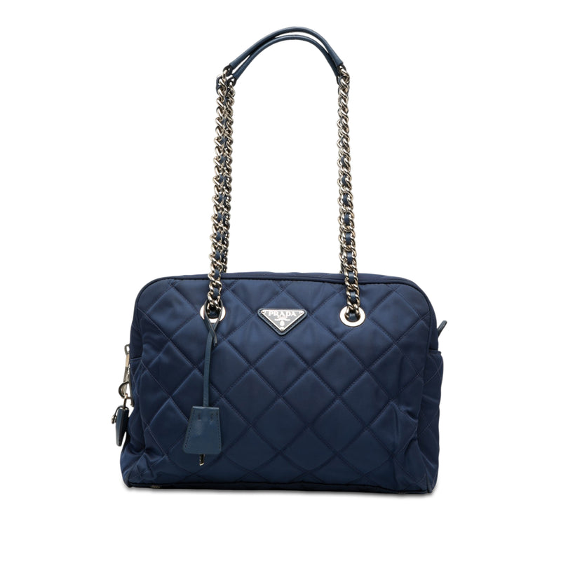 Impuntu Tessuto Chain Shoulder Bag