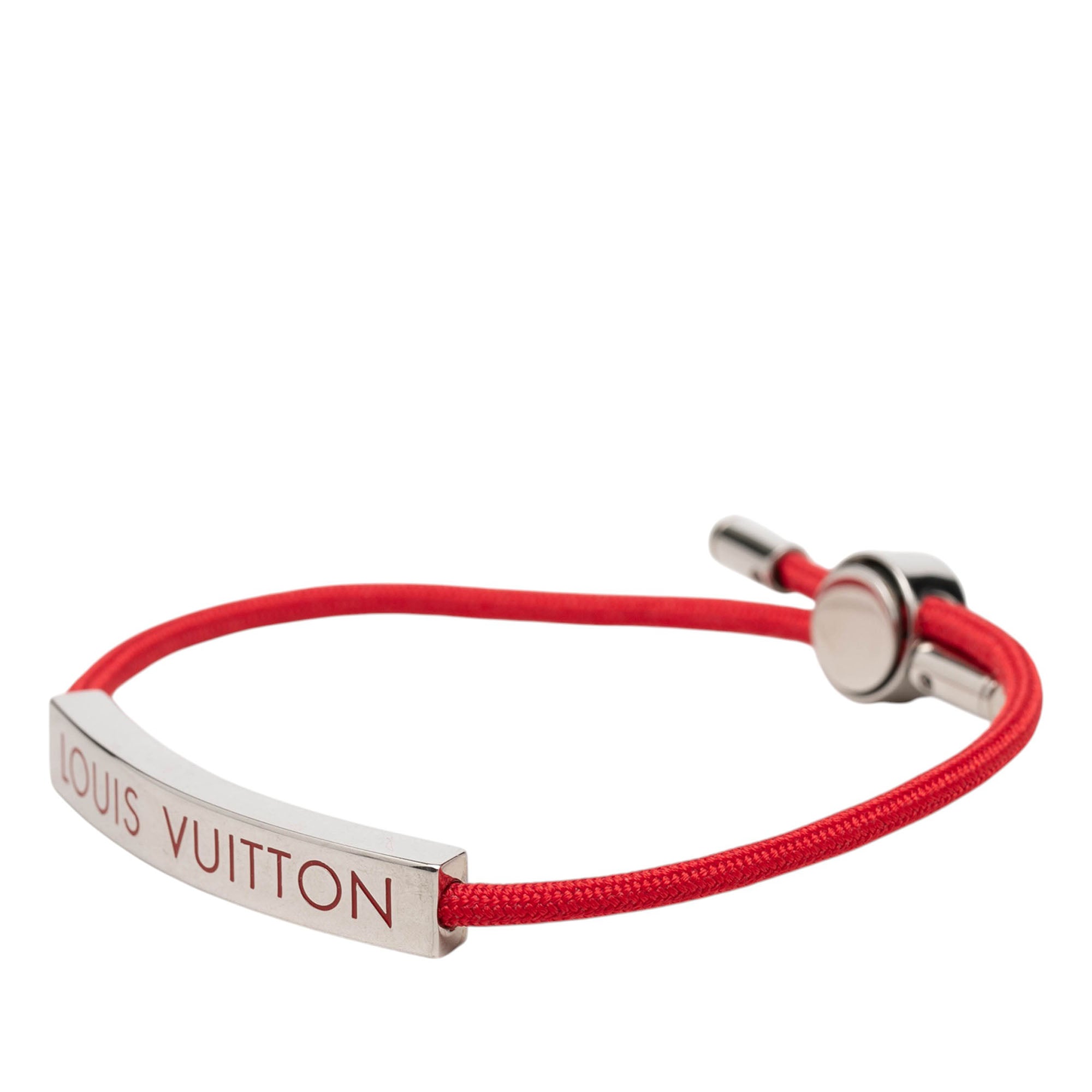 Nylon and Brass LV Space Bracelet - Image 2