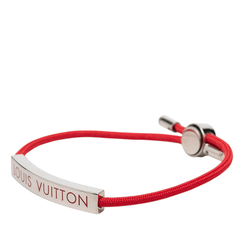 Nylon and Brass LV Space Bracelet - Image 2
