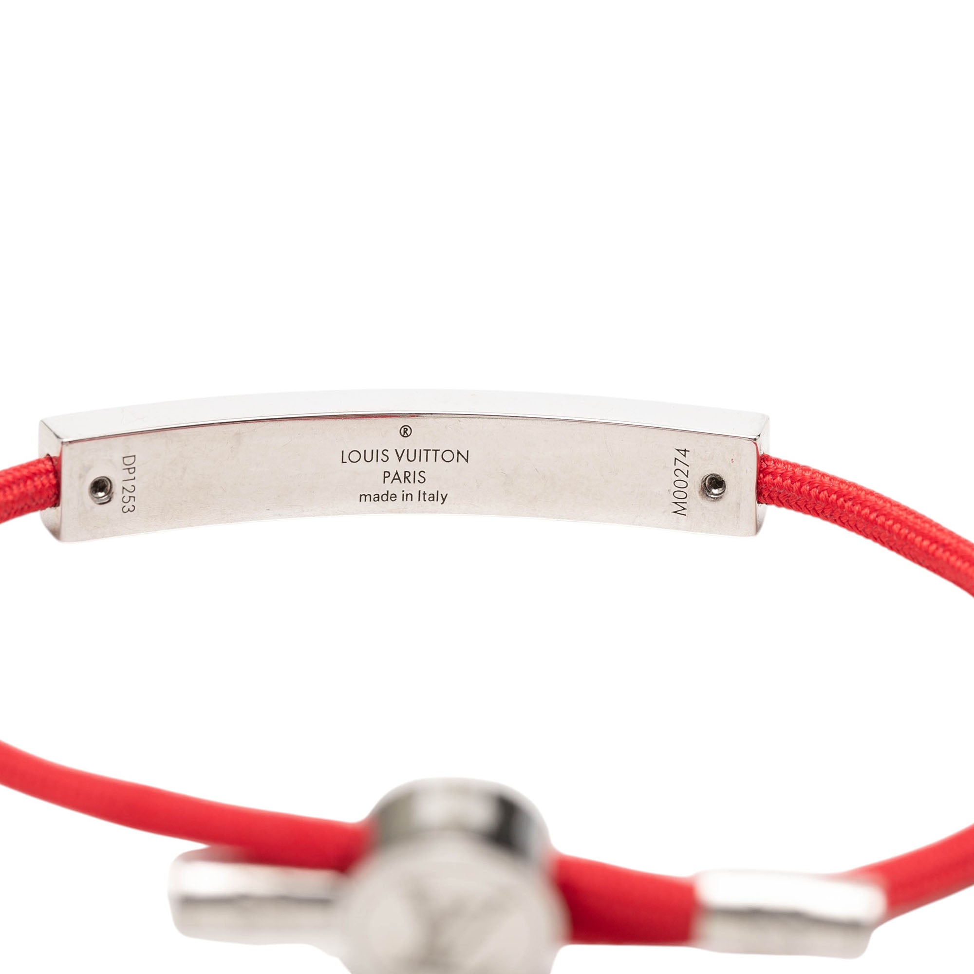 Nylon and Brass LV Space Bracelet - Image 5