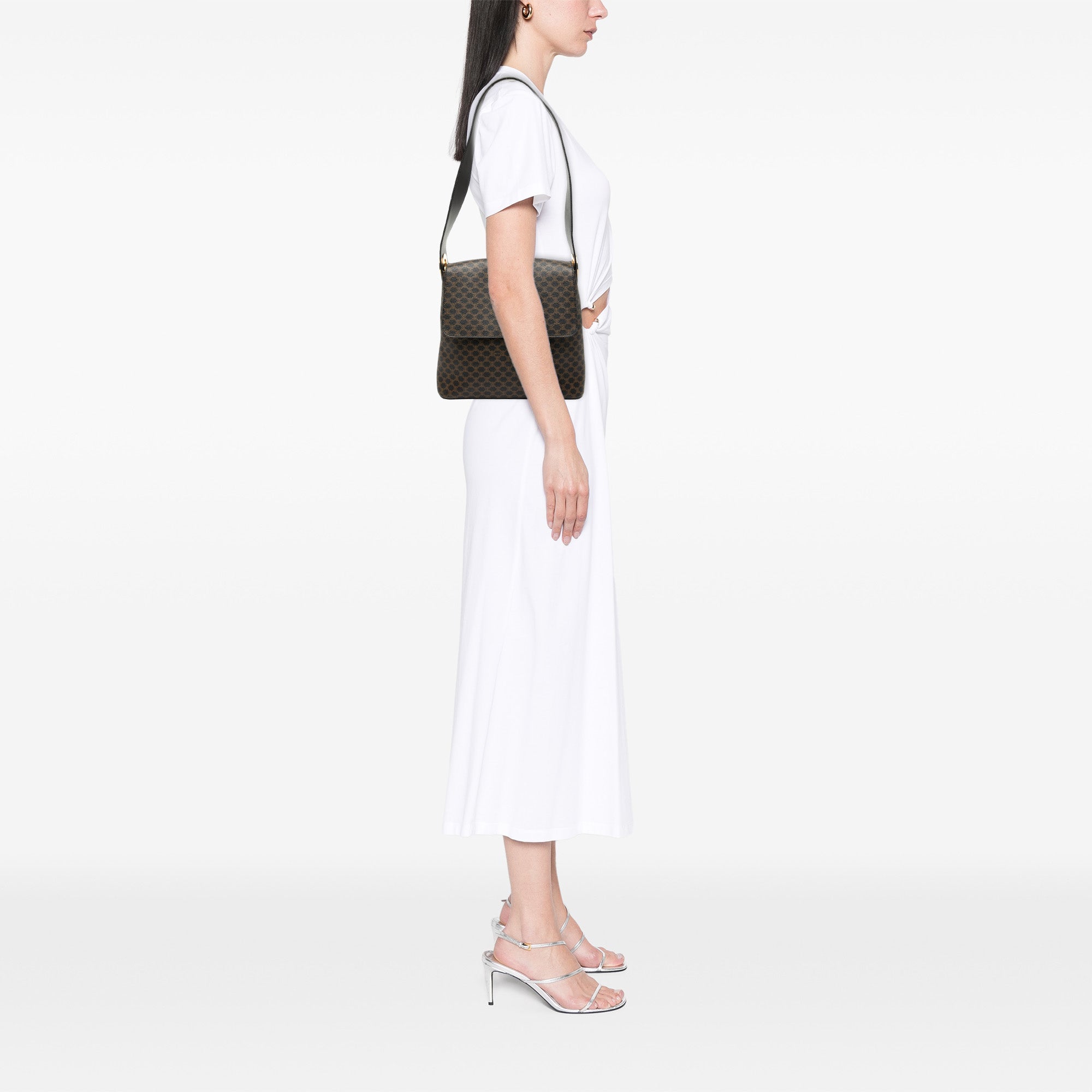 Macadam Coated Canvas Shoulder Bag - Image 7