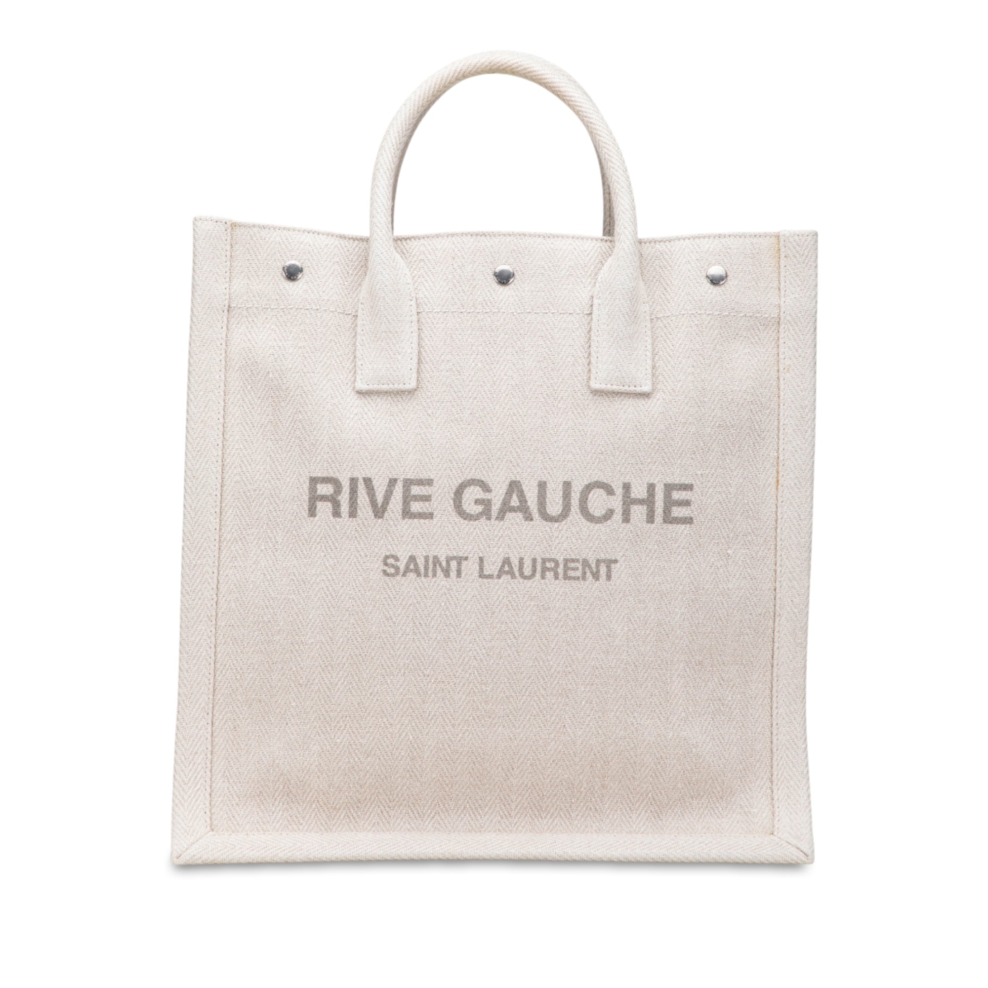 Canvas Rive Gauche North South Tote - Image 1