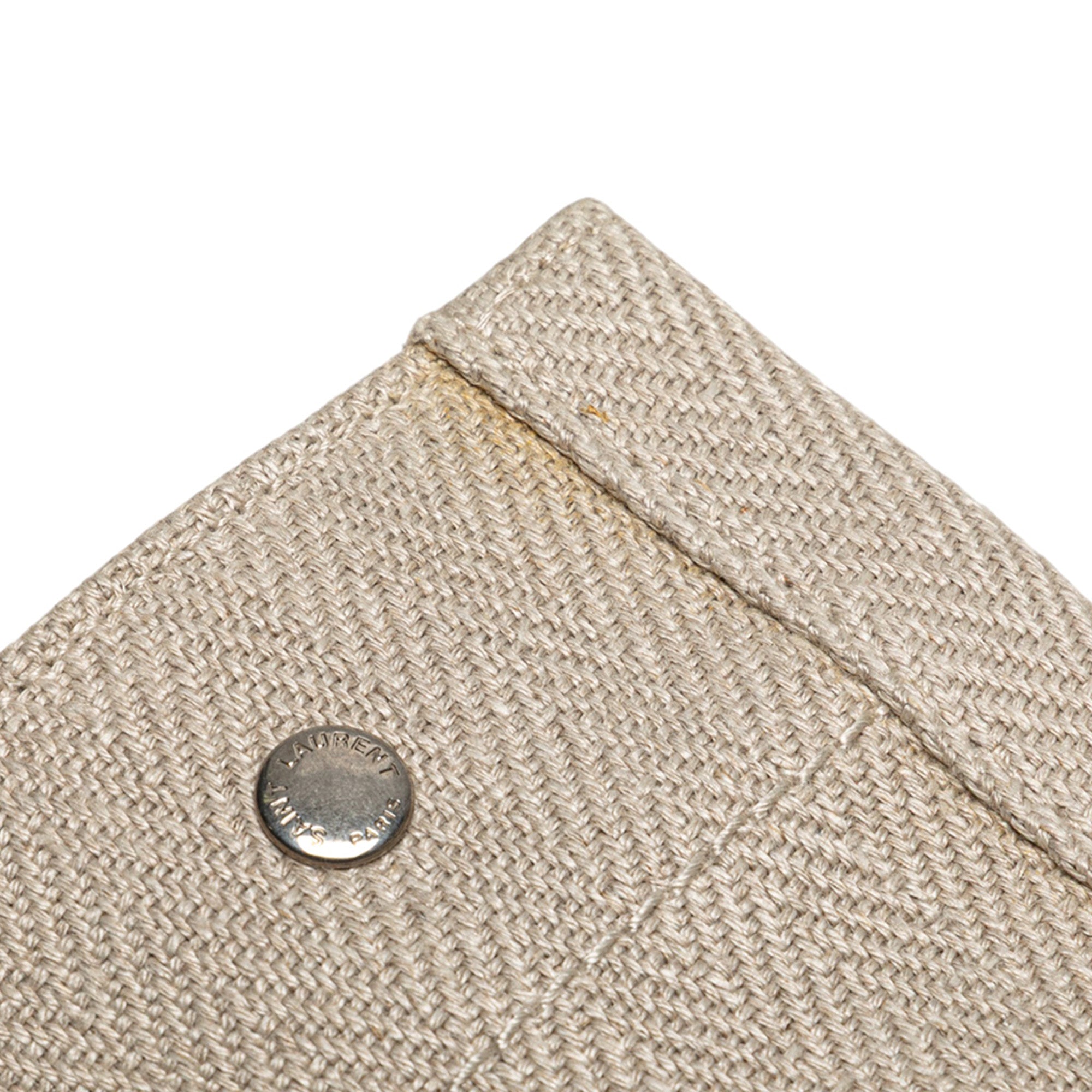 Canvas Rive Gauche North South Tote - Image 10