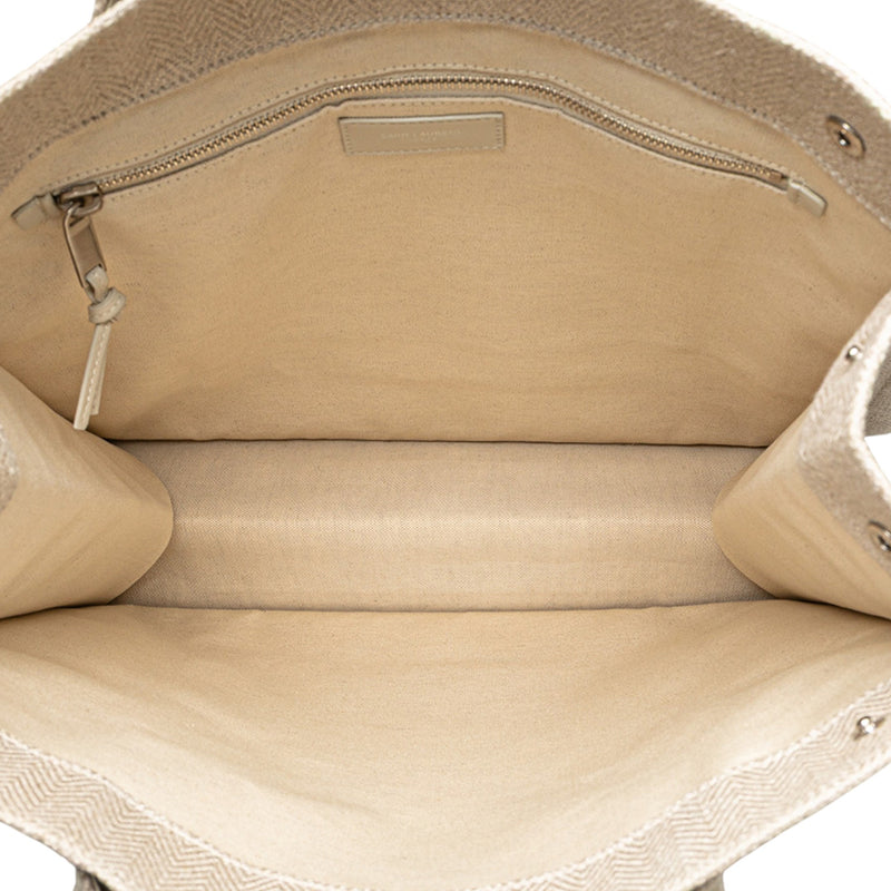 Canvas Rive Gauche North South Tote - Image 4