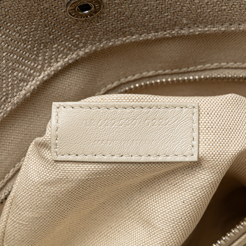 Canvas Rive Gauche North South Tote - Image 6
