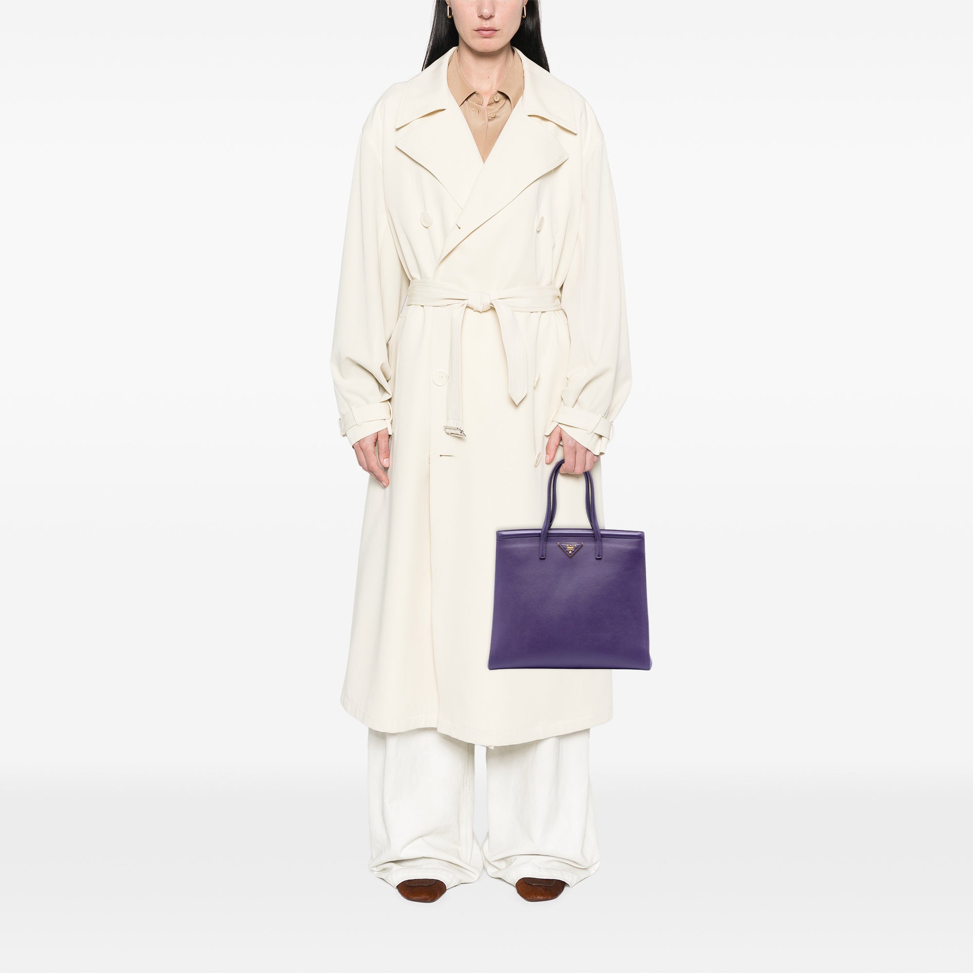 Saffiano Lux Parabole Satchel - Image 6