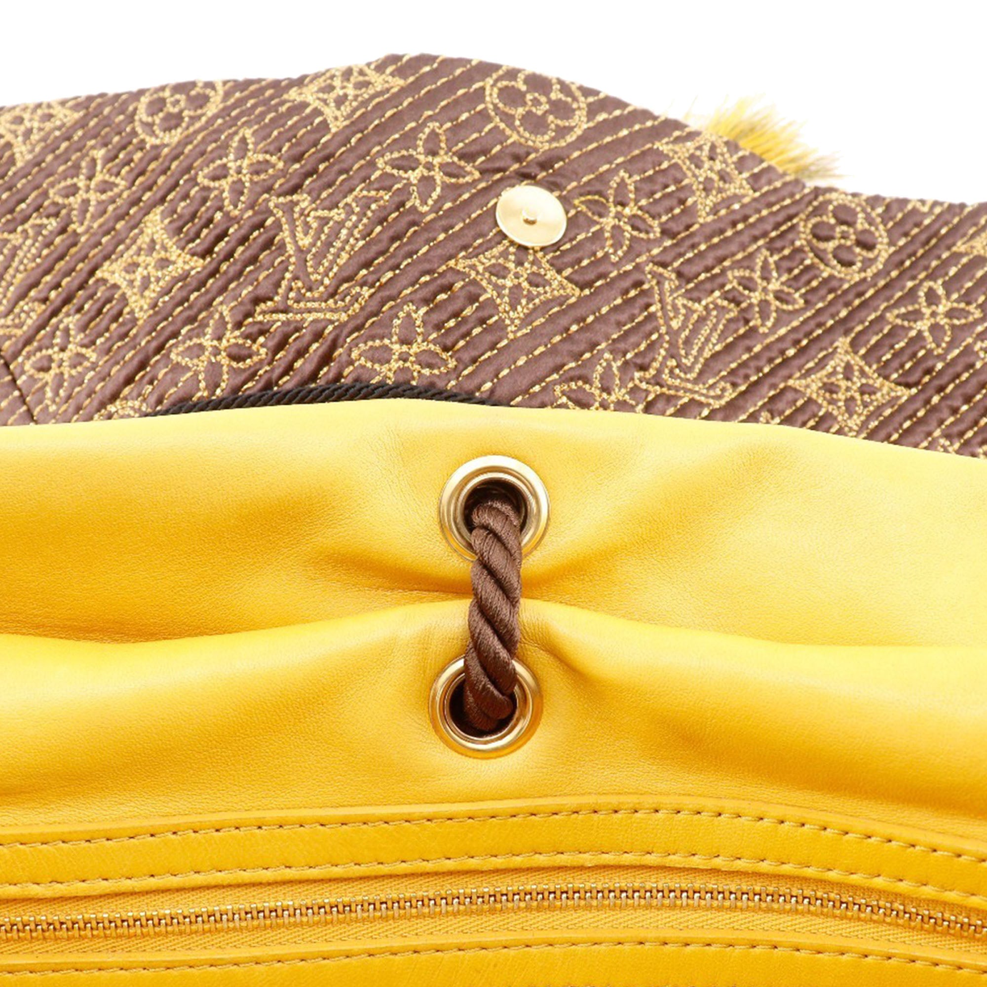Monogram Metisse African Queen Clutch - Image 10