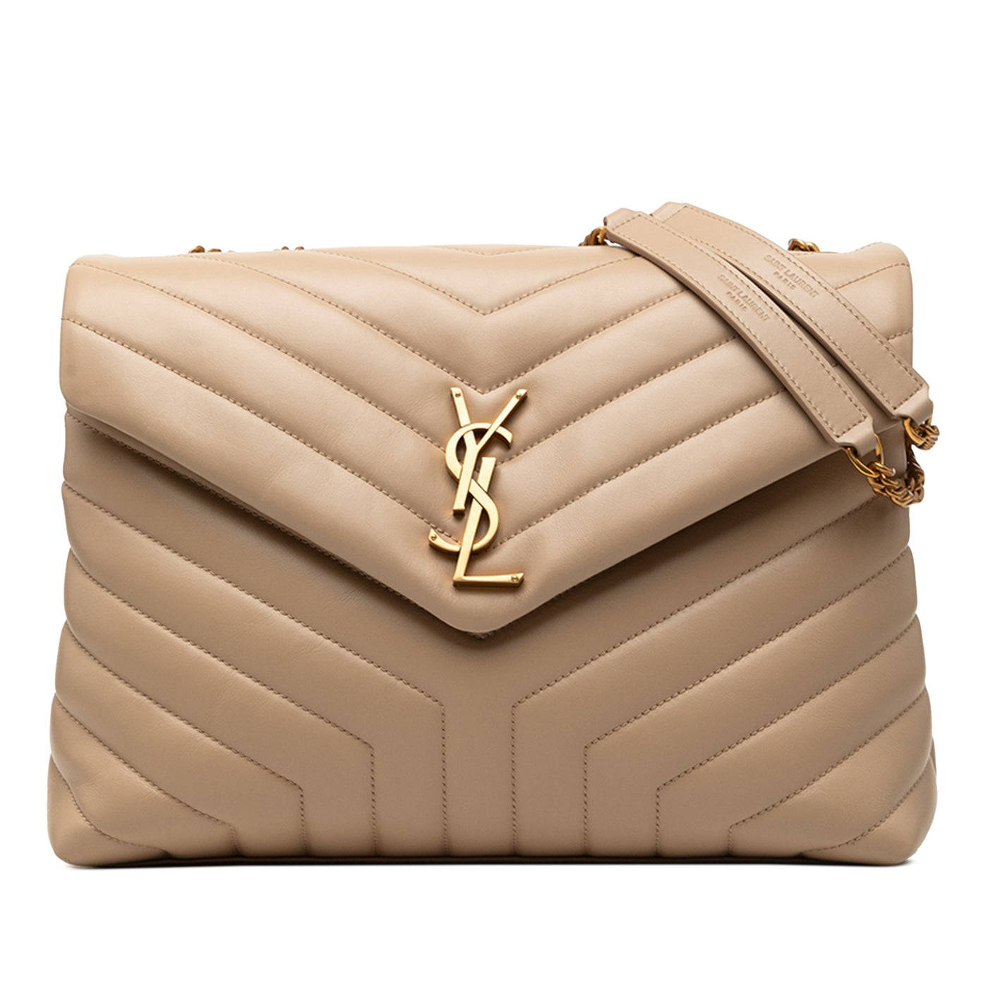 Medium Matelasse Calfskin Monogram LouLou Shoulder Bag - Image 1