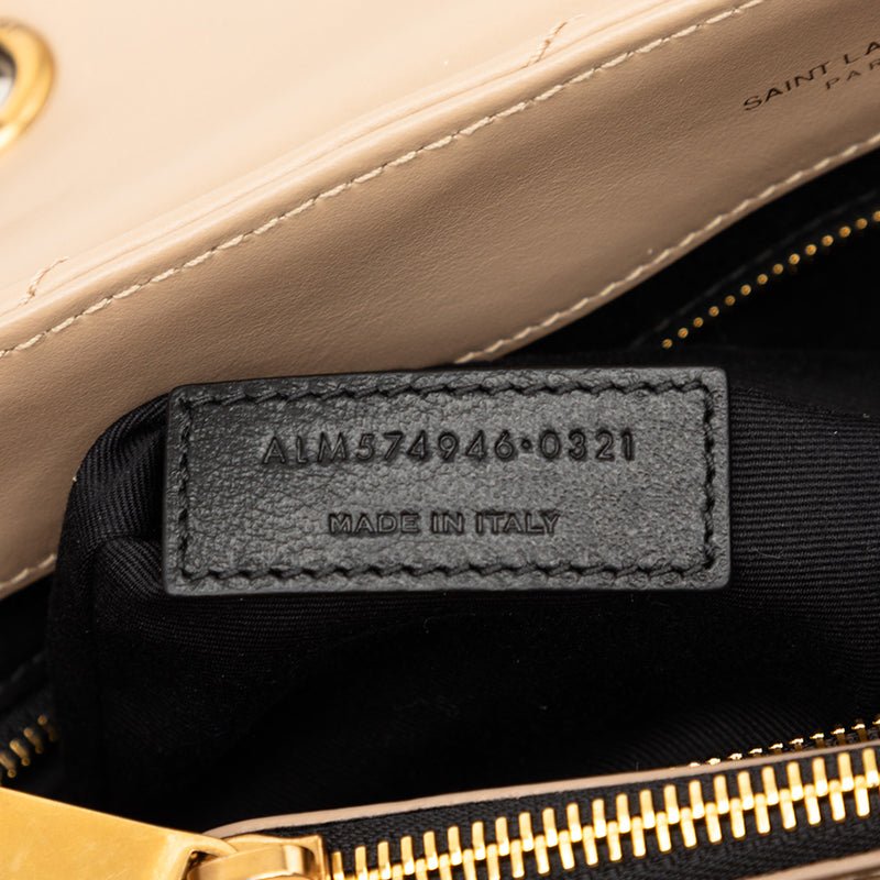 Medium Matelasse Calfskin Monogram LouLou Shoulder Bag - Image 6
