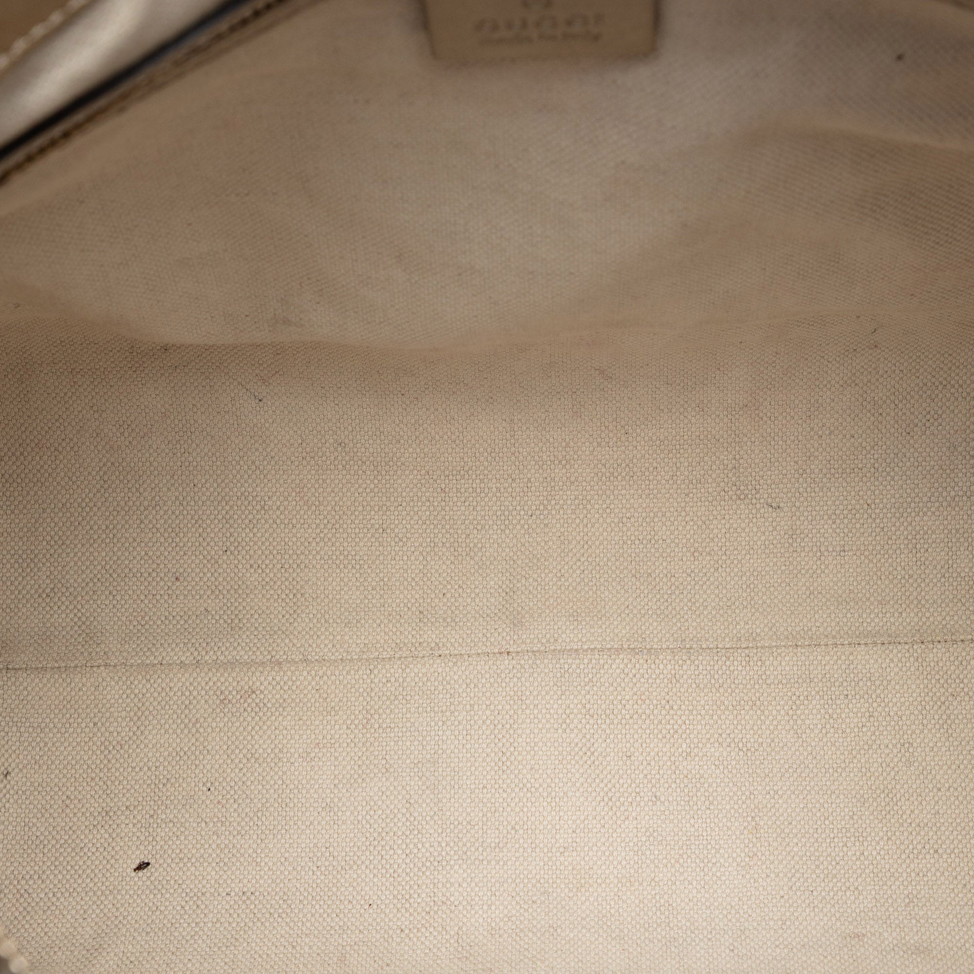 Metallic Guccissima Mayfair Satchel - Image 4