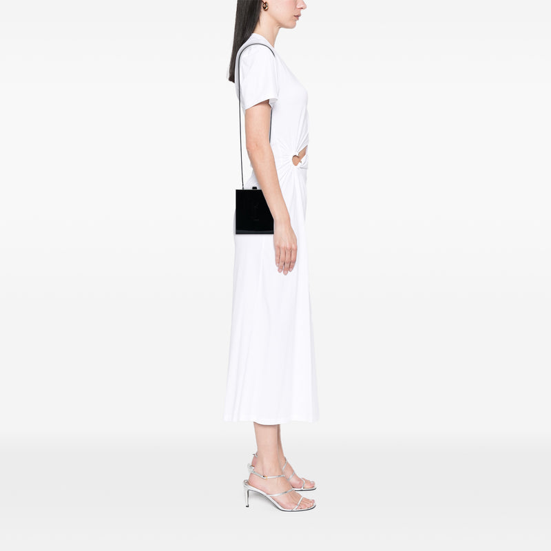 Acrylic Tuxedo Box Clutch on Chain - Image 5