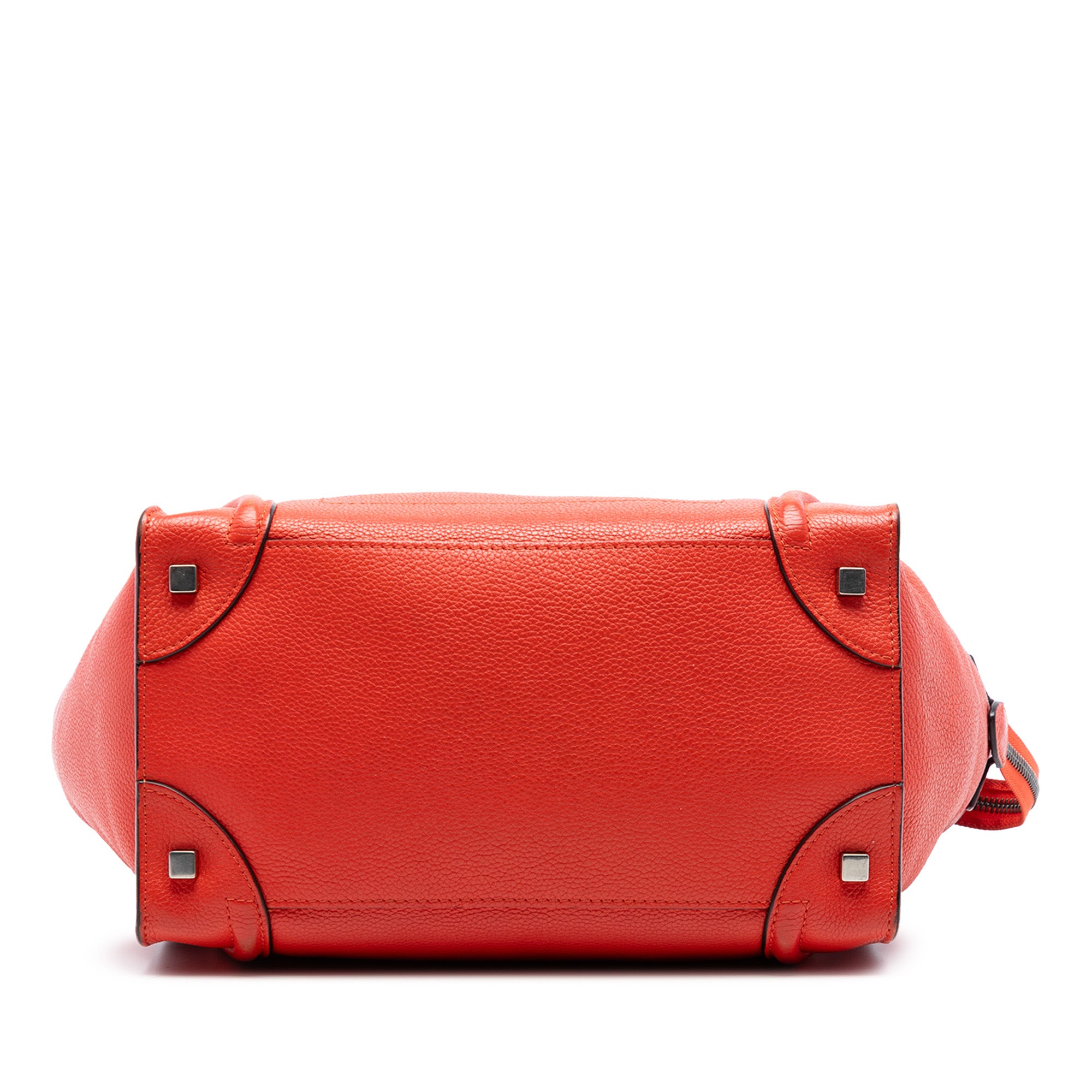 Mini Grained Calfskin Luggage Tote - Image 3