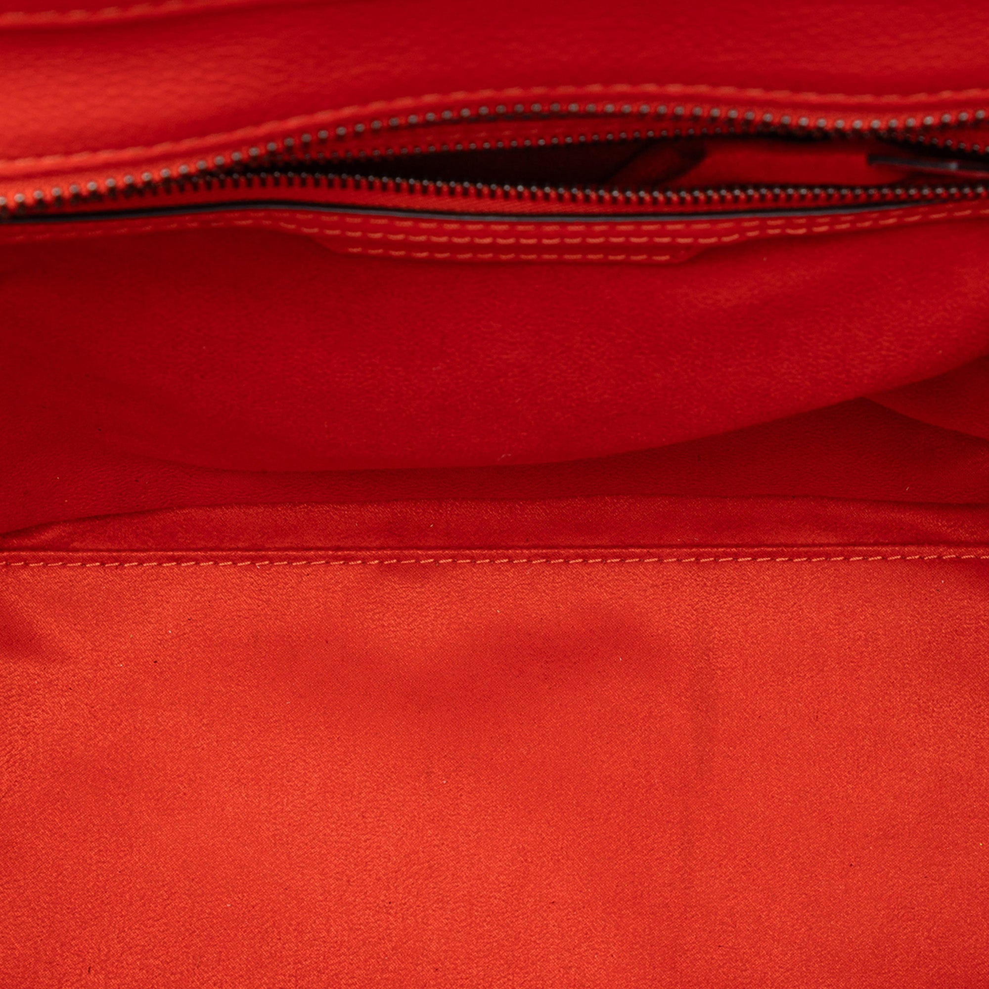 Mini Grained Calfskin Luggage Tote - Image 4