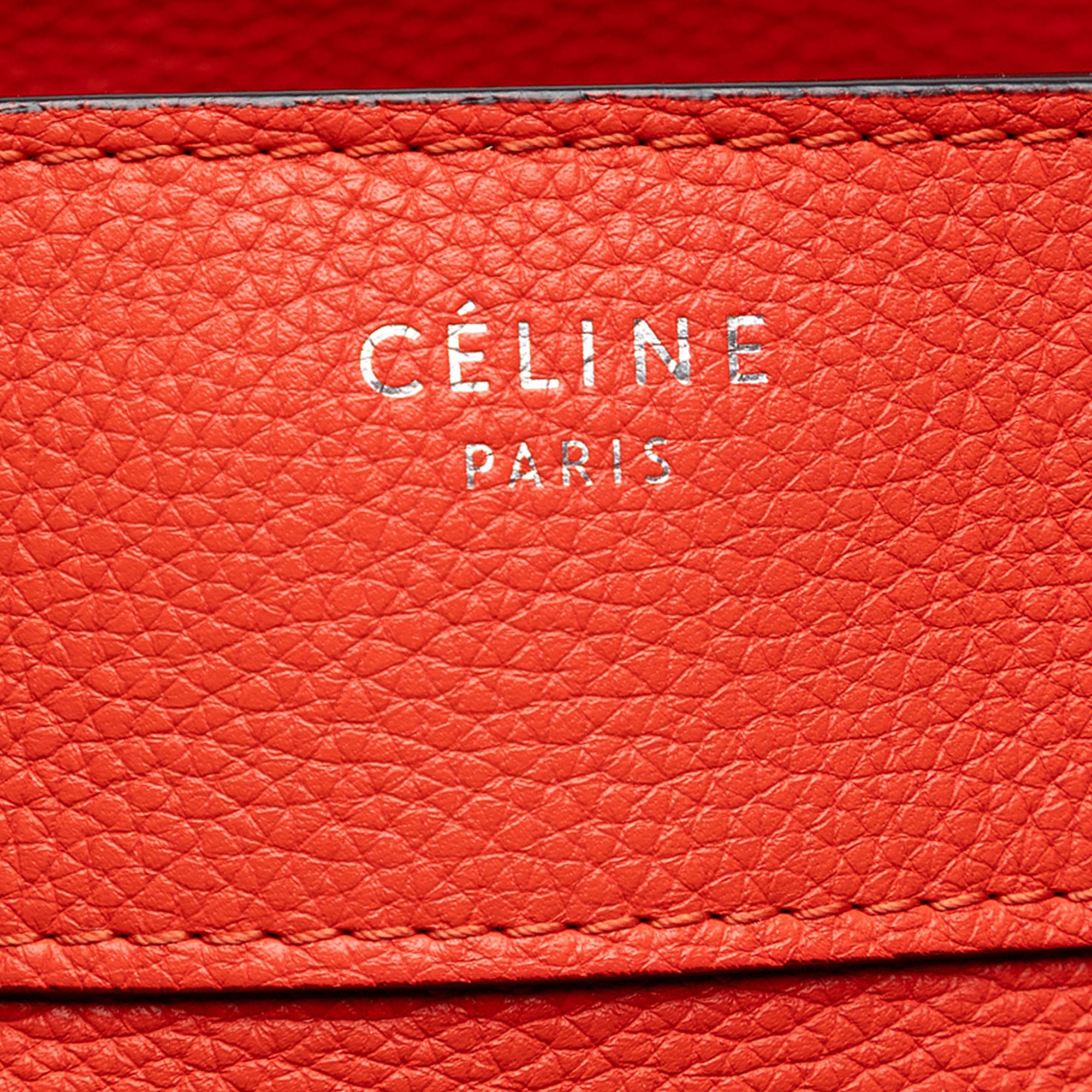 Mini Grained Calfskin Luggage Tote - Image 5
