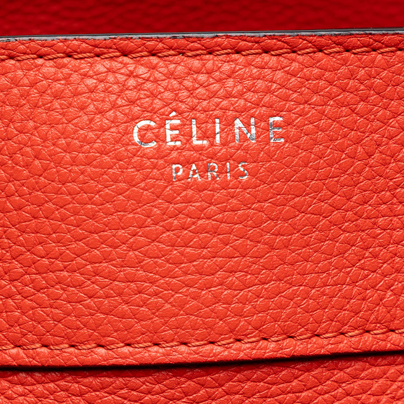 Mini Grained Calfskin Luggage Tote - Image 5