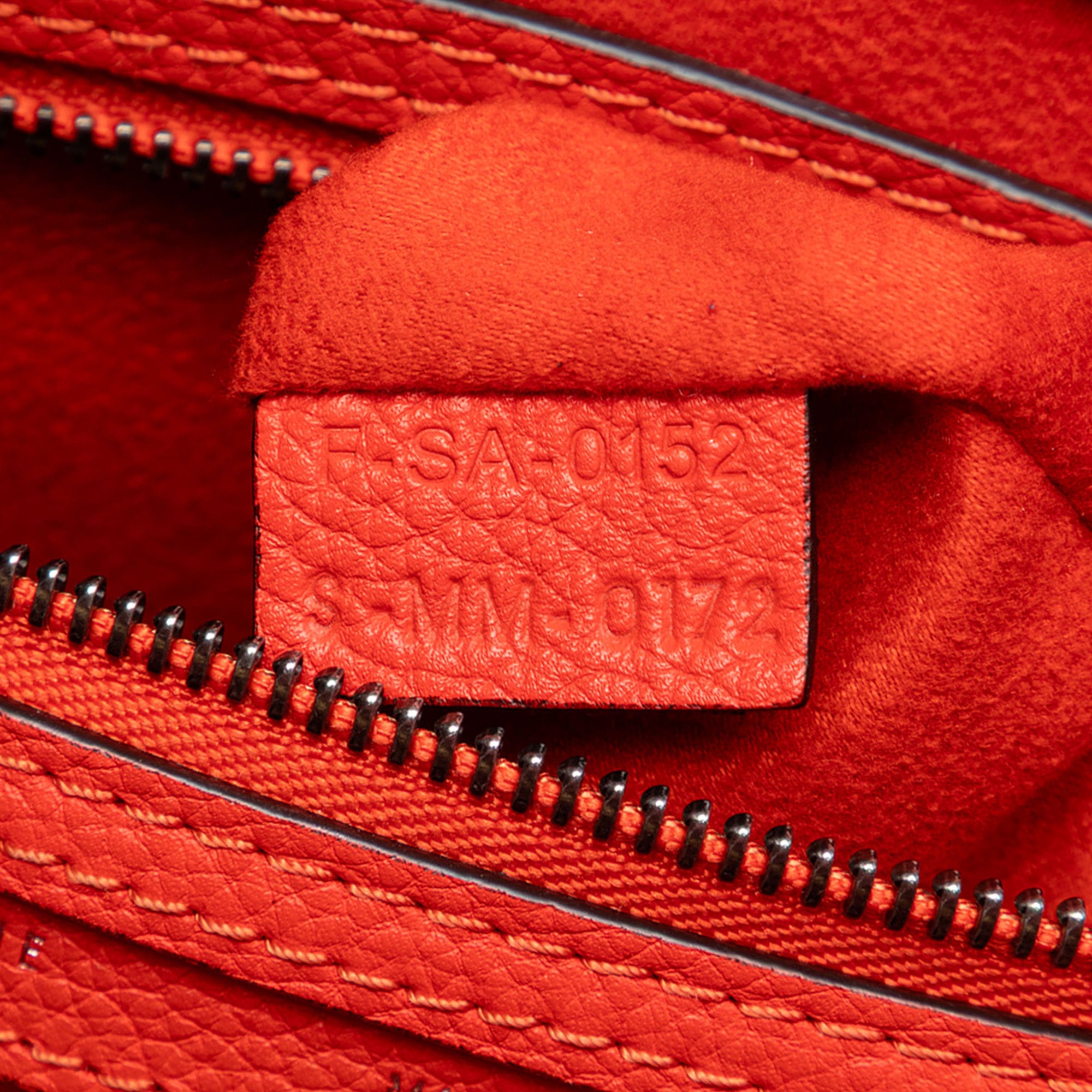 Mini Grained Calfskin Luggage Tote - Image 6