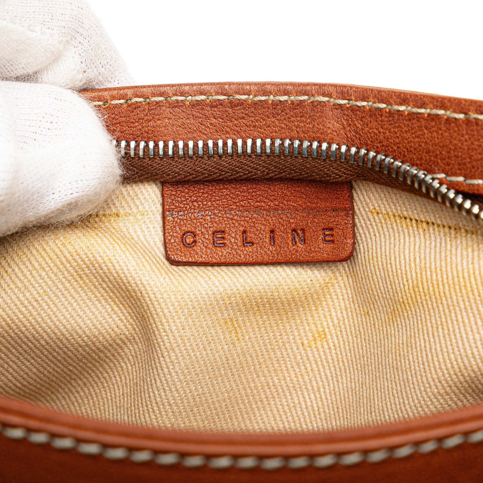 Calfskin Shell Strap Shoulder Bag - Image 5