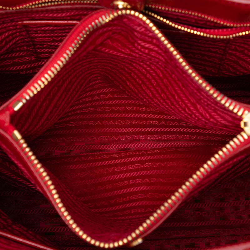 Large Saffiano Vernice Galleria Satchel - Image 4