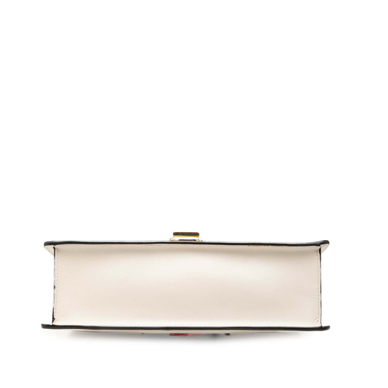 Small Calfskin Web Sylvie Satchel - Image 3