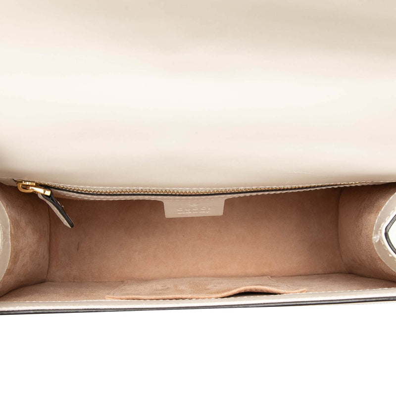 Small Calfskin Web Sylvie Satchel - Image 4