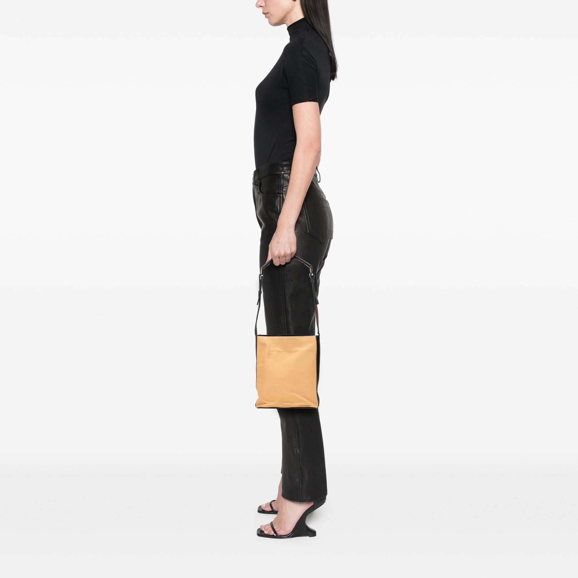 Canvas Web Shoulder Bag - Image 12
