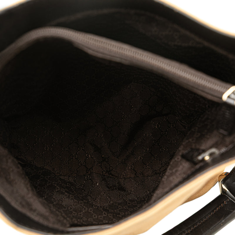 Canvas Web Shoulder Bag - Image 4
