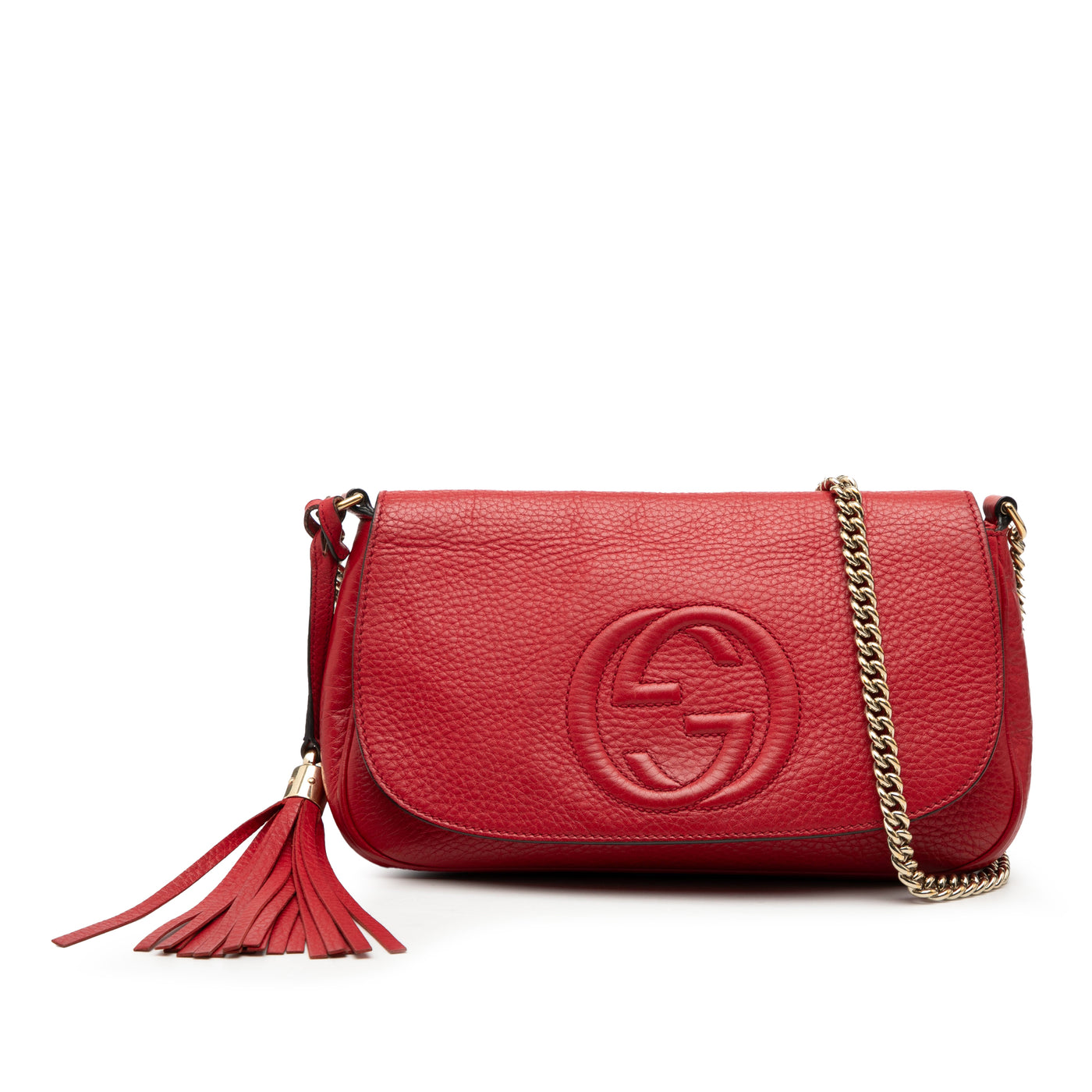 Medium Calfskin Soho Chain Flap Crossbody - Image 1