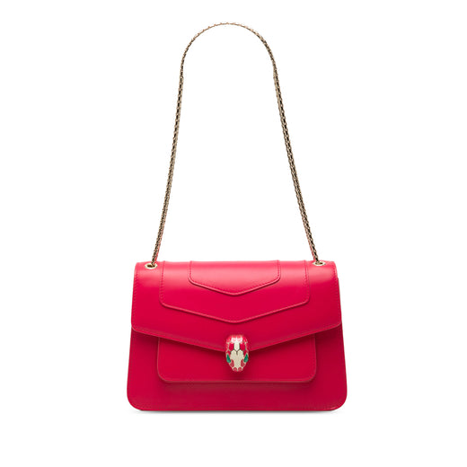Calfskin Serpenti Forever Shoulder Bag - Image 1