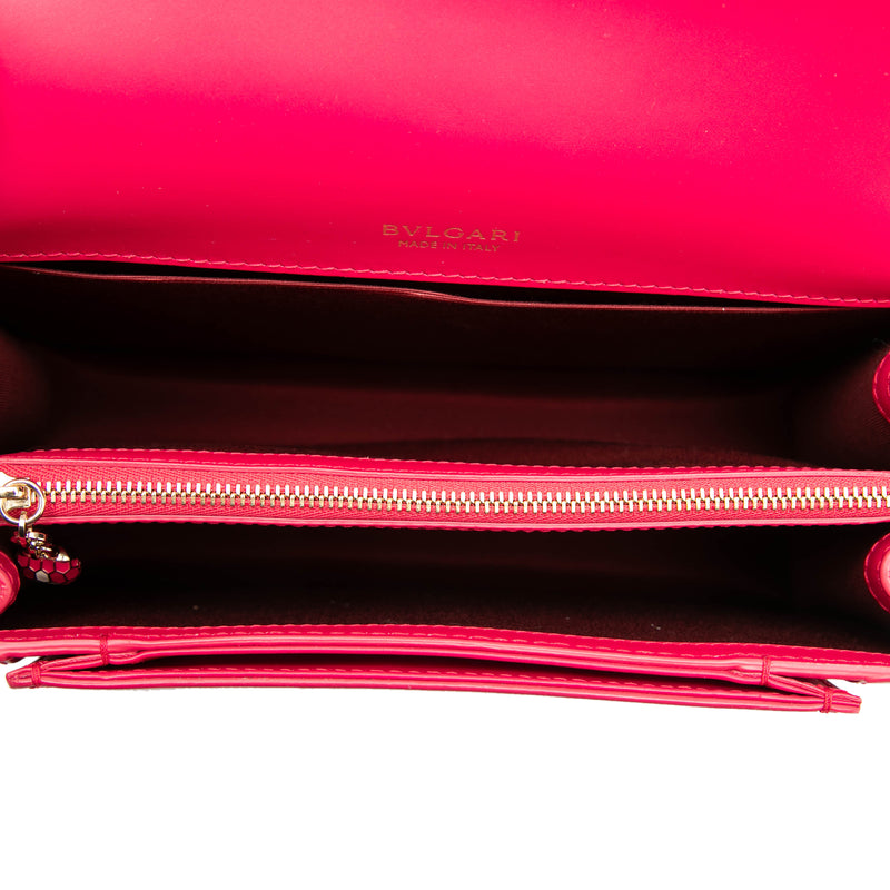 Calfskin Serpenti Forever Shoulder Bag - Image 4