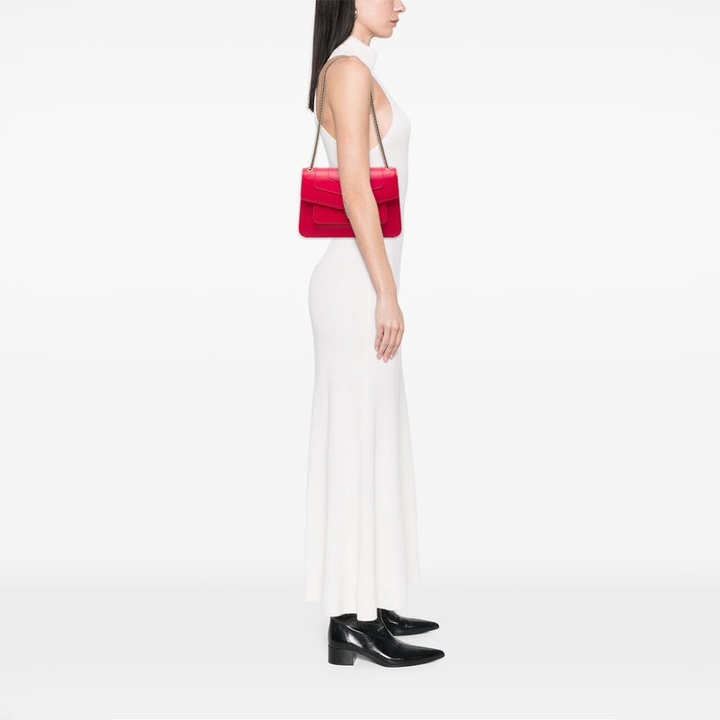 Calfskin Serpenti Forever Shoulder Bag - Image 7