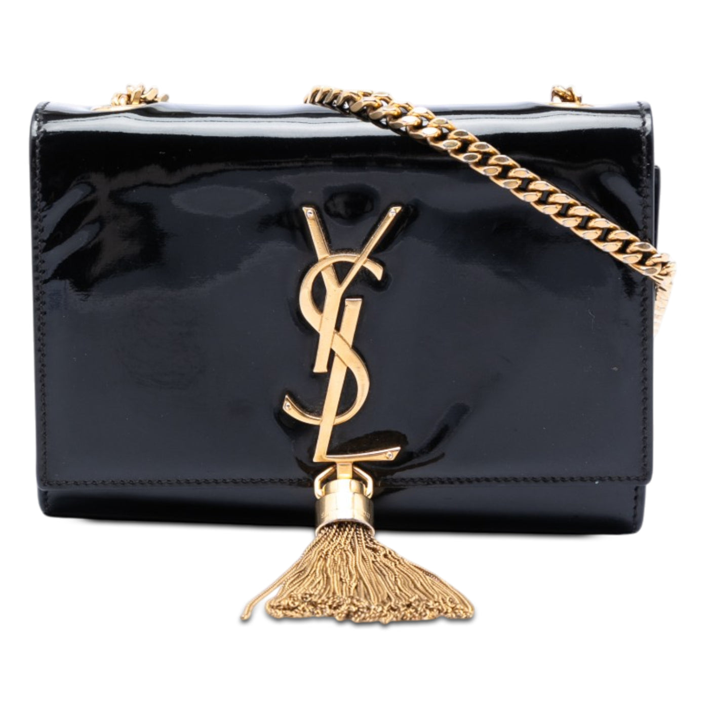 Small Patent Monogram Kate Tassel Crossbody - Image 1