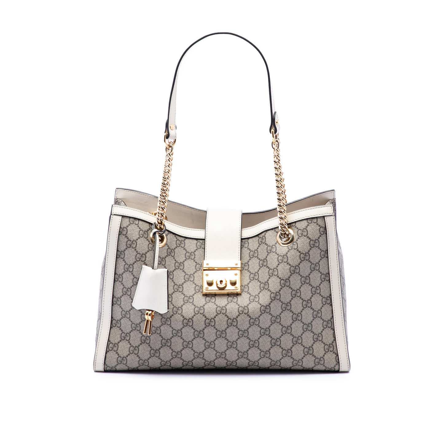 Medium GG Supreme Padlock Tote - Image 1