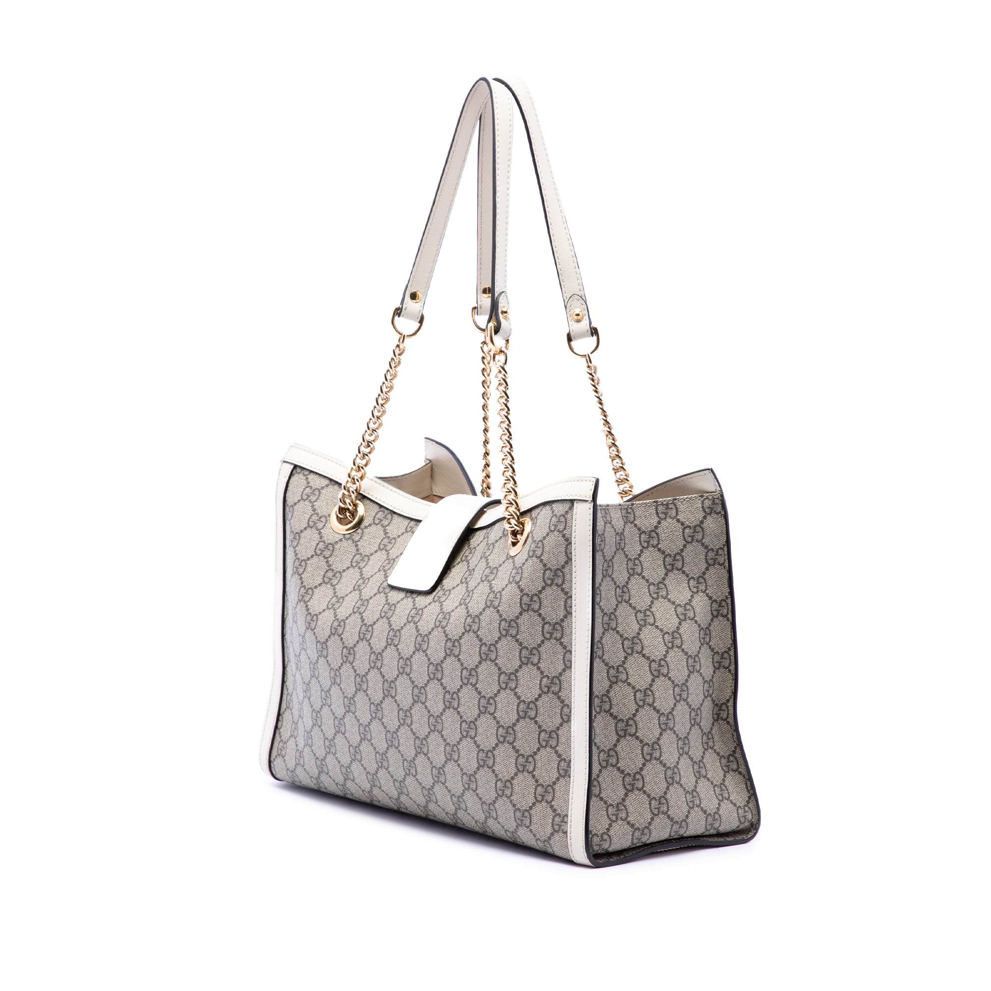 Medium GG Supreme Padlock Tote - Image 2