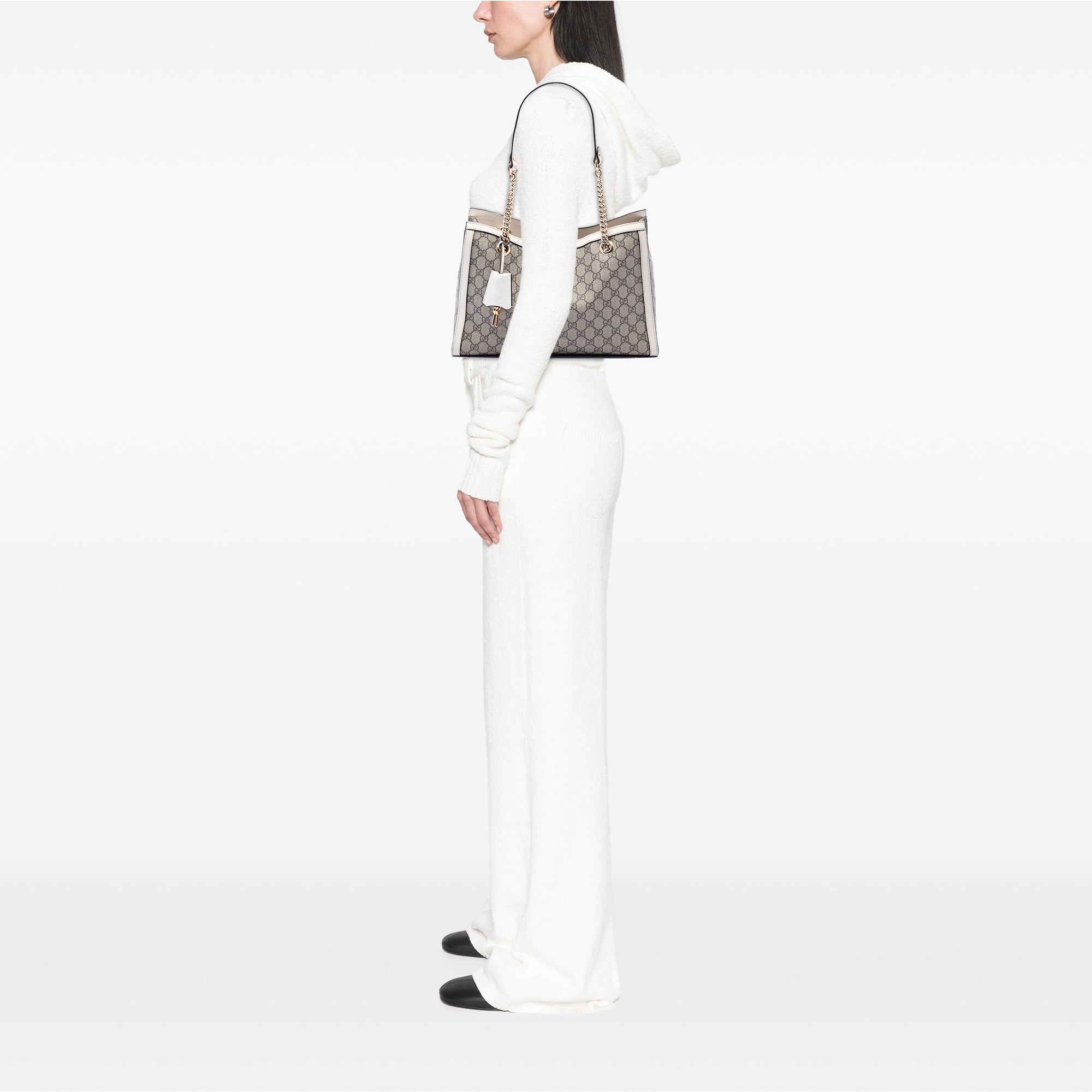 Medium GG Supreme Padlock Tote - Image 6