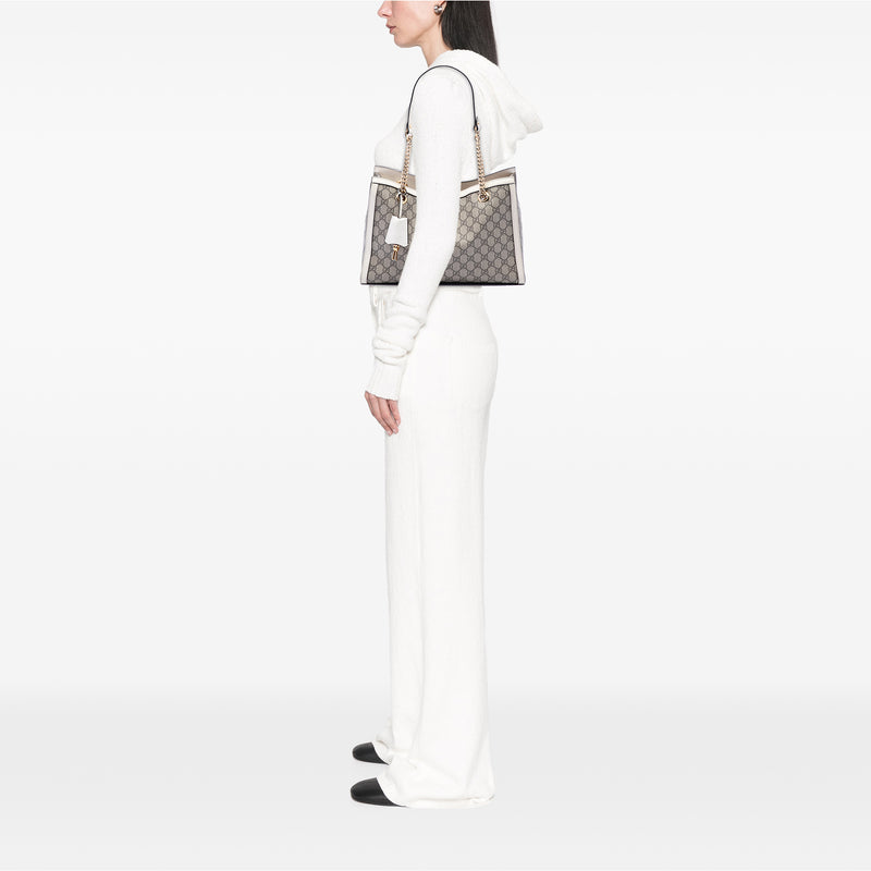 Medium GG Supreme Padlock Tote - Image 6