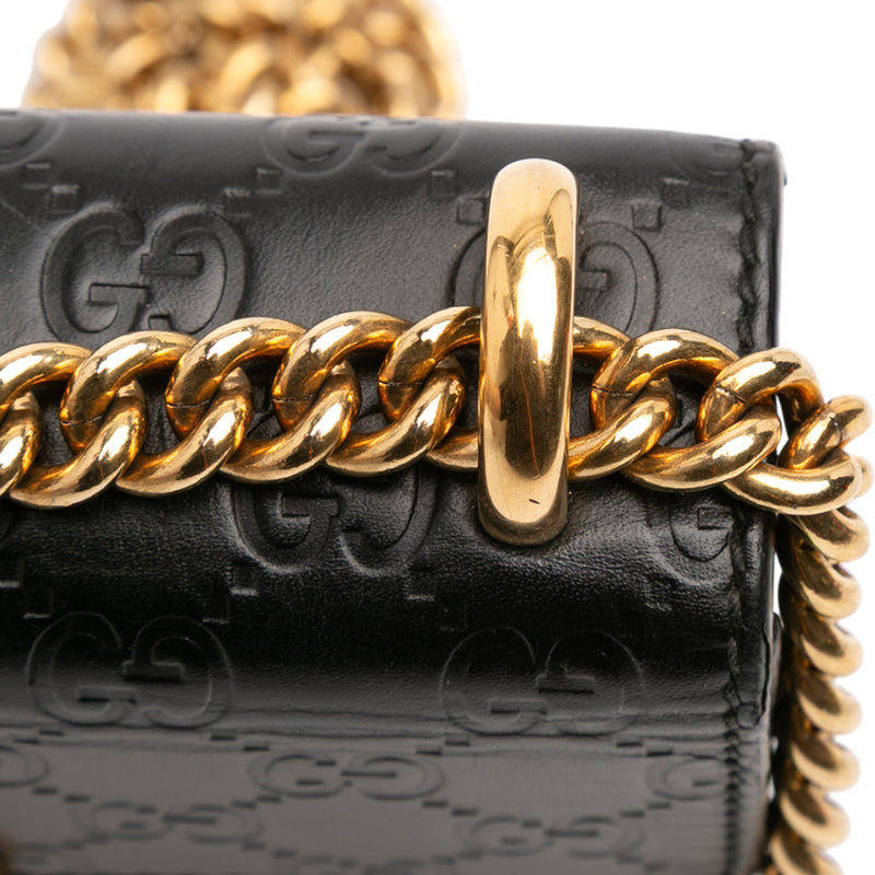 Small Guccissima Padlock Crossbody - Image 7
